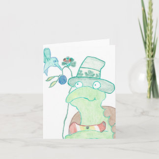 Schildkrötennotecard Karte