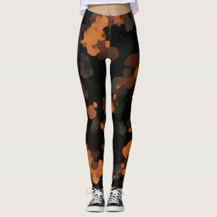 Schildkrötenpanzer Vintage Retro, Schildkrötenmust Leggings