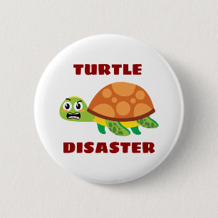 Schildkrötenpuppe Desaster Button