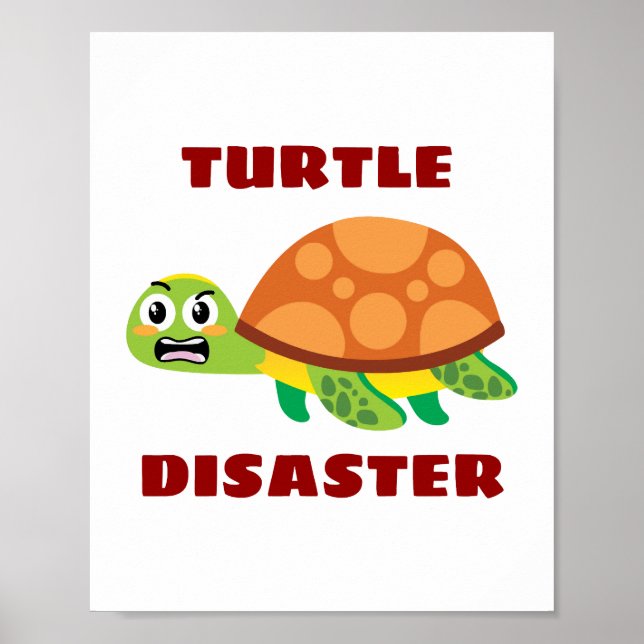 Schildkrötenpuppe Desaster Poster (Vorne)
