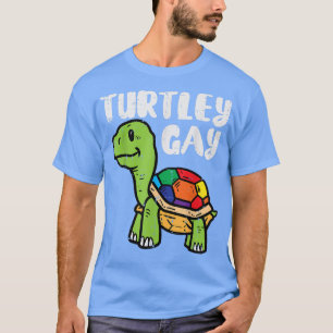 Schildkrötenschwanzflagge - Allein LGBTQ LGBT Men T-Shirt