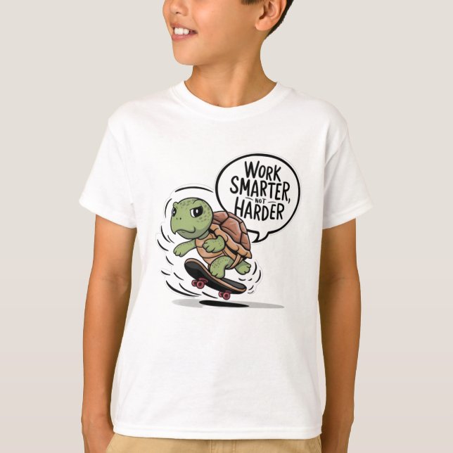 Schildkrötenskateboard T-Shirt (Vorderseite)