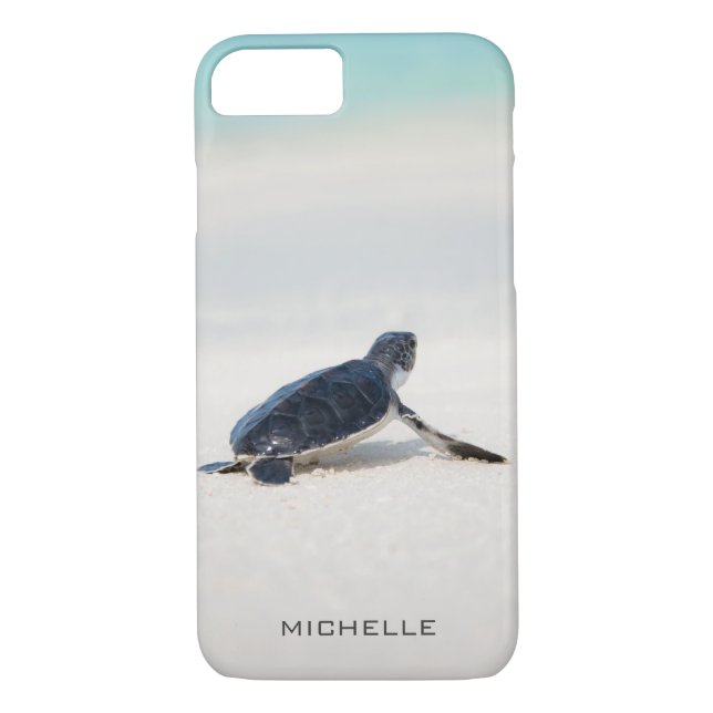 Schildkrötenstrasse Personalisierter Name | Art Case-Mate iPhone Hülle (Rückseite)
