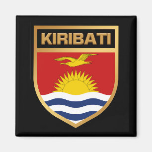 Schildmagnet für Kiribati Magnet