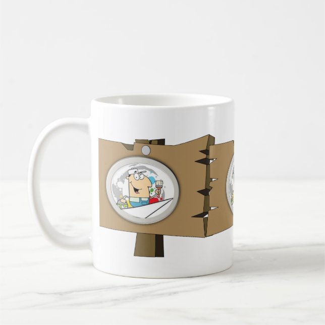 Schildmann Krug Kaffeetasse (Links)