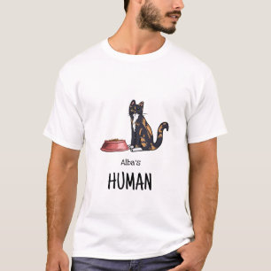 Schildpatt-Katzen-Shirt T-Shirt
