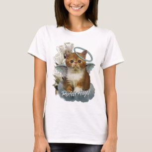 Schildpatt-Perser-Engel T-Shirt