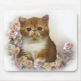 Schildpatt-Perserporträt Mousepad