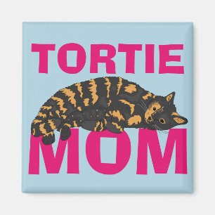 Schildpattkatze Tortie Mama Magnet