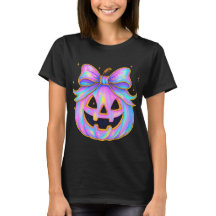 "Schillernde Kürbis-T-Shirt