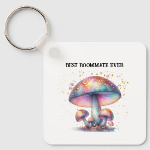 Schillernde Pilze Roomie Charm Bester Mitbewohner Schlüsselanhänger