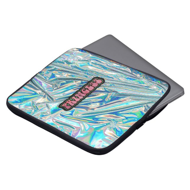 Schillernde Prinzessin Laptop Sleeve (Vorne Oben)