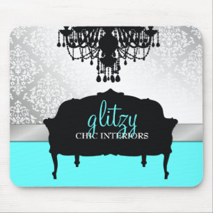 Schillernder Butike-Türkis des Chic-311 Mousepad