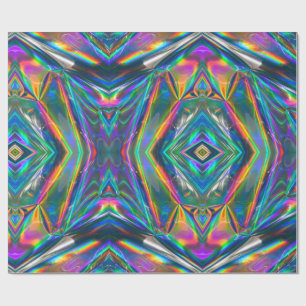 Schillerndes Chrom-Packpapier Geschenkpapier