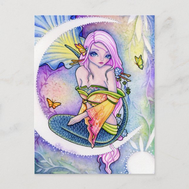 Schimmernächte - Postkarte (Vorderseite)