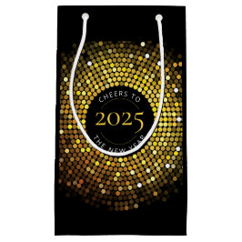 Schimmernde Circle Lights Neujahr Kleine Geschenktüte