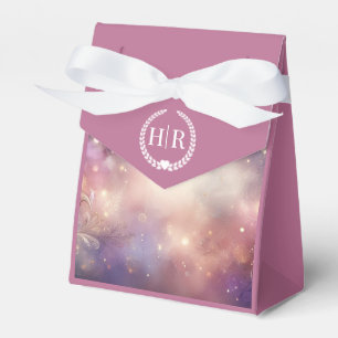Schimmernde Himmelshardust-Hochzeiten Geschenkschachtel