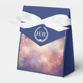 Schimmernde Himmelshardust-Hochzeiten Geschenkschachtel