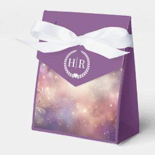 Schimmernde Himmelshardust-Hochzeiten Geschenkschachtel