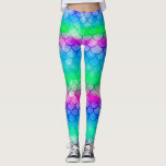 Schimmernde Meerjungfrauenskales Leggings<br><div class="desc">schimmernde Meerjungenskala</div>