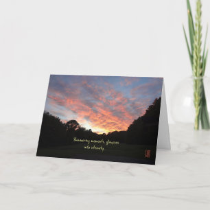 Schimmernde Sommersonne Inspiration Karte