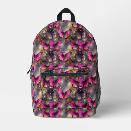 Schimmernder Schmetterling Elegance-Rucksack Bedruckter Rucksack