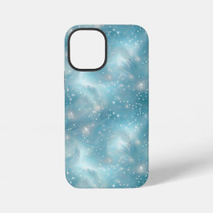 Schimmerndes blaues funkelndes Design iPhone 12 Mini Hülle
