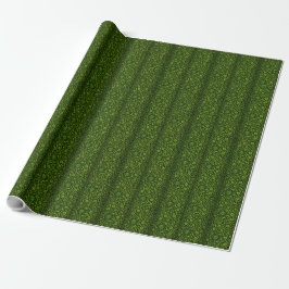 schimmerndes grünes, faszinierendes Blumenmuster Geschenkpapier
