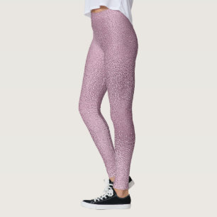 Schimmerndes rosa Glasdesign Leggings