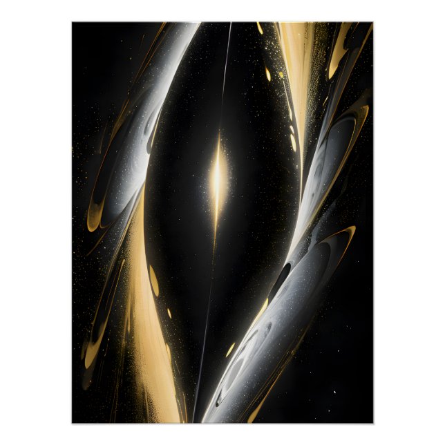 Schimmerndes Universum Poster (Vorderseite)