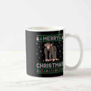 Schimpanse Animal Men Frauen Kinder Ugge Weihnacht Kaffeetasse