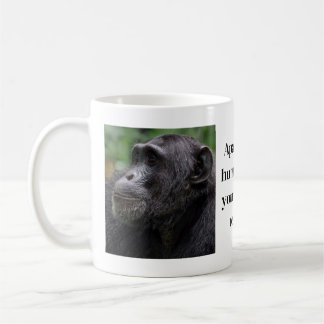 Schimpanse-Themen-Kaffeetasse Kaffeetasse