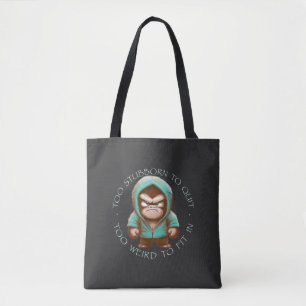 Schimpanse zu stubborn, um zu seltsam aufzuhören, tasche