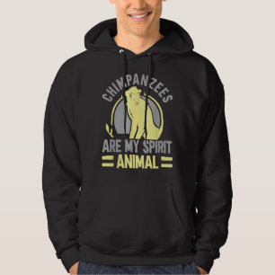Schimpansen sind mein Geist, tierisches Schimpfaff Hoodie