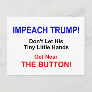 Schimpf Trump!  Postkarte