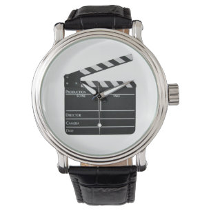 Schindelfilmemacherfilmschiefer-Filmuhr Armbanduhr