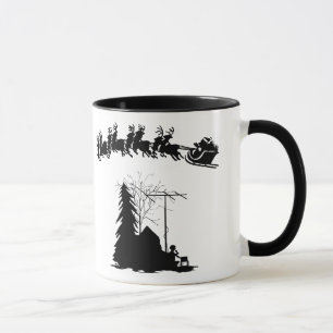 Schinken-Radio-WeihnachtsTasse - Tasse