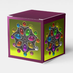 SCHINNENSTAR, FARBIGE GEMSTONES, Lila Geschenkschachtel
