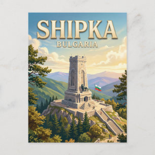 Schipka-Denkmal Bulgarien Postkarte