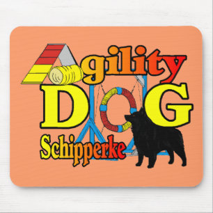 Schipperke Agility Geschenke Mousepad