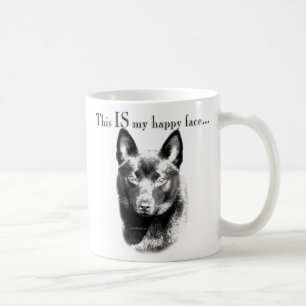 Schipperke-glückliches Gesicht Kaffeetasse