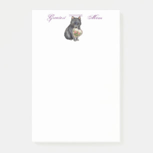 Schipperke Heart Mama Post-it Klebezettel