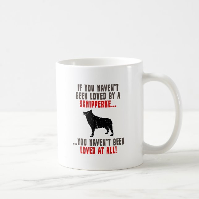 Schipperke Kaffeetasse (Rechts)