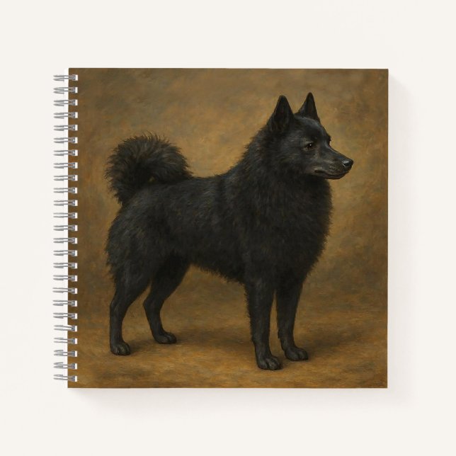 Schipperke Notizbuch (Vorderseite)
