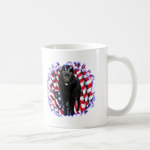 Schipperke-Patriot Kaffeetasse