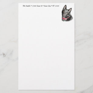 Schipperke Picture Briefpapier