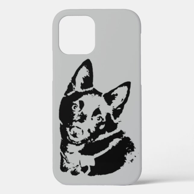 Schipperke Picture Case-Mate iPhone Hülle (Rückseite)