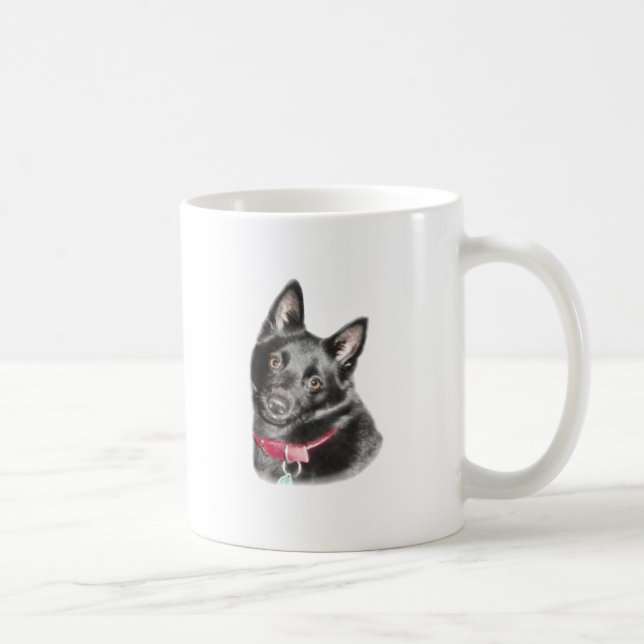 Schipperke Picture Kaffeetasse (Rechts)