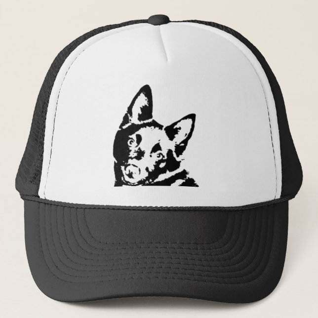 Schipperke Picture Truckerkappe (Vorderseite)