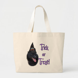 Schipperke Trick Jumbo Stoffbeutel